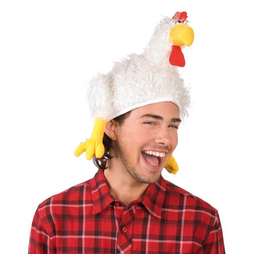 Chapeau De Coq Blanc