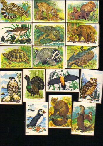 Lot De 16 Boites D'allumettes / Philumenie / Theme : Animaux Divers / Wwf