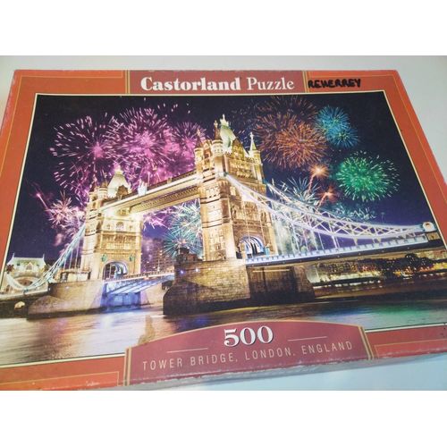 Jeux De Société Puzzle Tower Bridge London 500 Pièces Castorland Puzzle