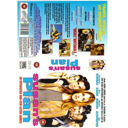 Jaquette Vhs Susan S Plan Billy Zane