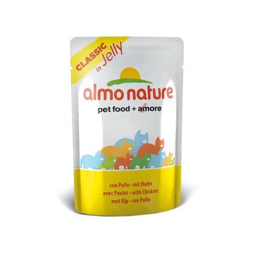 Pâtée Almo Nature Classique En Gelée Pour Chat Poulet