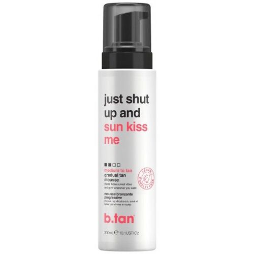 Mousse Autobronzante Just Shut Up & Sunkiss Me B.Tan 300ml 