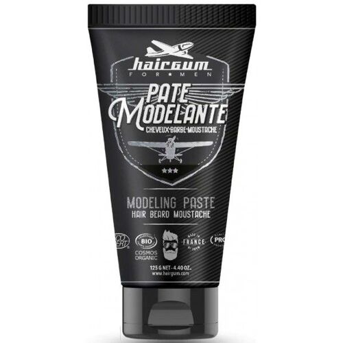 Pâte Modelante Cheveux, Barbe Et Moustache Hairgum 125g 