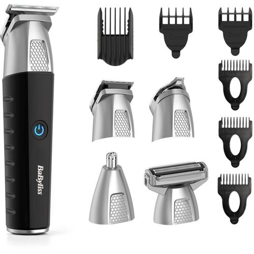 Tondeuse Homme Multi Usages Babyliss 11 En 1 Lithium Power Mt812e Noir Et Argent