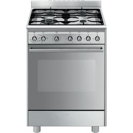 Smeg - Cuisinière gaz SX61GM - Gris