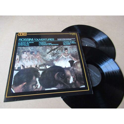 Russlan Raytchev / Orchestre Philharmonique De Plovdiv Ouvertures Rossini - Balkanton - 2 Lp
