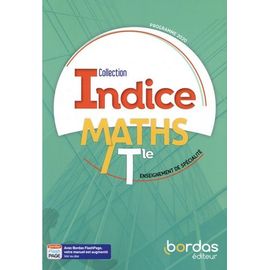 Maths Tle Enseignement De Spécialité Indice