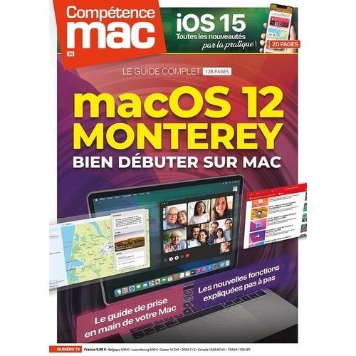 Compétence Mac N°74 - Macos 12 Monterey - Bien Débuter Sur Mac