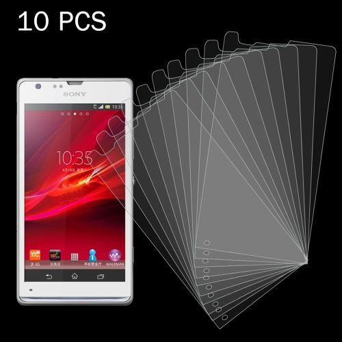 Lot De 10 : 0.26mm 9h 2,5d Film Verre Anti Explosion Sony Xperia Sp / M35h