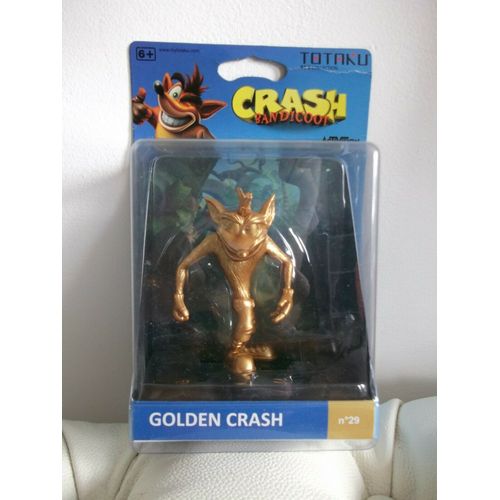 Figurine Totaku N°29 - Crash Bandicoot - Golden Crash - Crash Doré