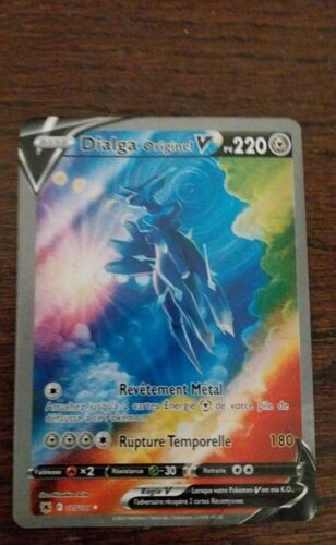 Carte Pokémon Dialga Originel V 220pv