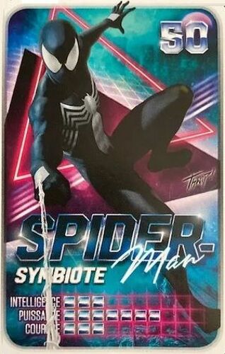 Carte Leclerc Marvel 2021 "Révèle Ton Pouvoir" - N°50 - Spider-Man Symbiote