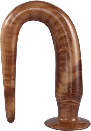 Jgd-Godemichet Anal Avec Ventouse En Silicone - Plug Anal Doux - Massage De La Prostate - Dilatateur D'anus Pour Homme Et Femme - Masturbateurs Vaginaux - Jouet Sexuel Érotique - Gode Anal (Brun Doré