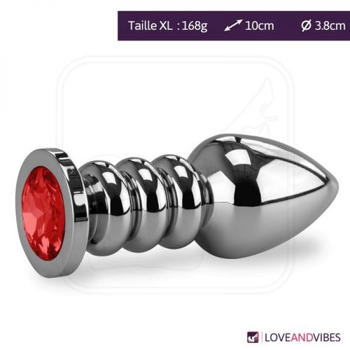 Bijou Anal Rosebud Annelé Xl - 8 Coloris