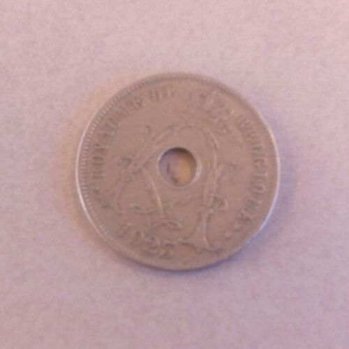 Monnaie 25 Centimes Belgique 1923