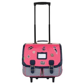 Cartable à roulettes Tann's 41 CM - Les Fantaisies - Collection 2024 Enora
