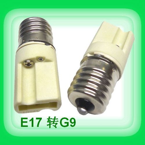 Connecteur Adaptateur De Douille De Base De Lampe E17 À G9,Vis De Conversion,10 Pièces/Lot