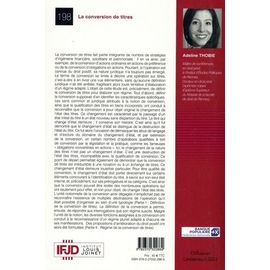 La Conversion De Titres