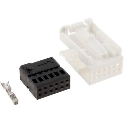 Fiche Nue Fakra Male 12pin Avec Broches Et Boitier