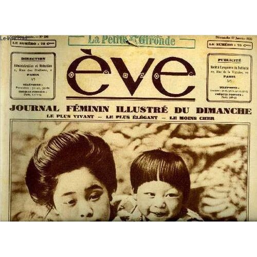 Eve N° 590 - Au Pays Du Soleil Levant, Acteurs Noirs, Le Japon Et Le Shintoïsme, Les Élégants Apres Midi, Quelques Souvenirs Sur Félix Galipaux