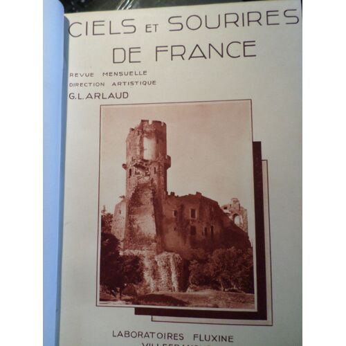 Lot De Revues Reliées Ciels Et Sourires De France De Mai 1932 A Avril 1935