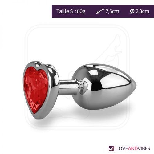 Bijou Rosebud Coeur S - 7 Coloris