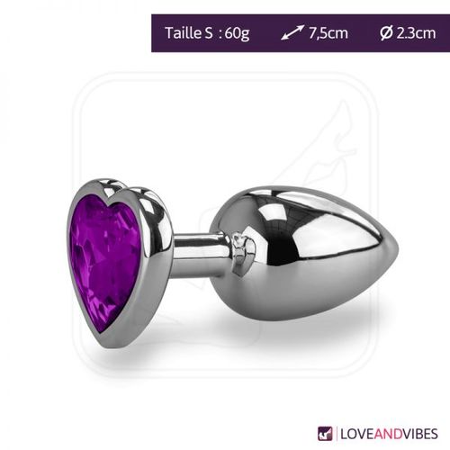 Bijou Rosebud Coeur S - 7 Coloris