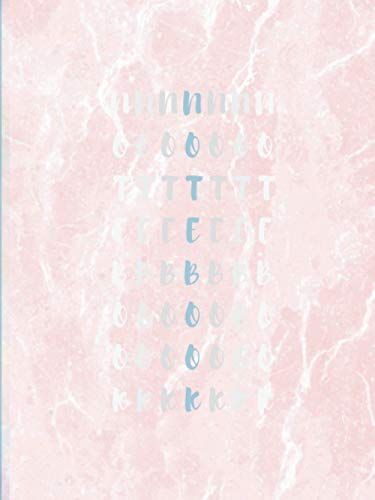 Cute Ruled Lined Notebook For School, Classes And Note Taking 8"/11" 120 Pages