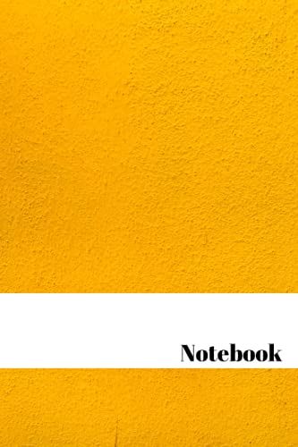 Notebook : Textured Yellow