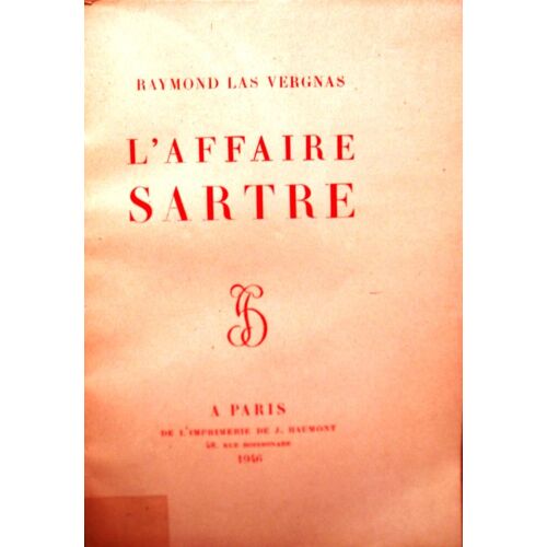 L'affaire Sartre