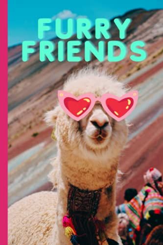 Alpaca College Ruled Notebook: Furry Friends Notebook/Journal