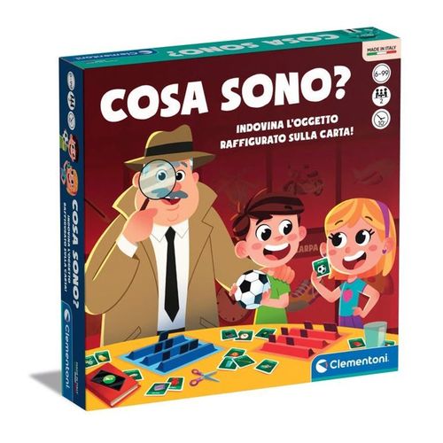 Clementoni 16791 Jeu De Société Cosa Sono? Détective