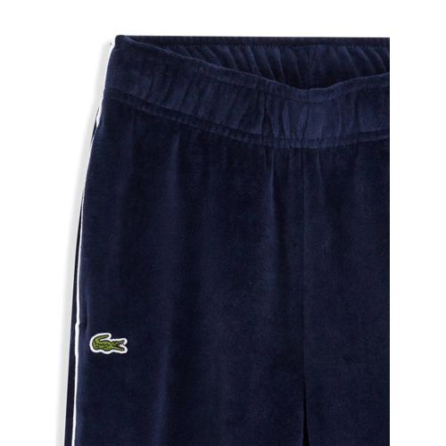 Lacoste Pantalon De Jogging En Velours - Bleu