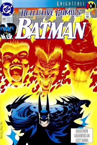 Detective Comics 661 (Dc Comics) Juin 1993 - Knightfall Part 6