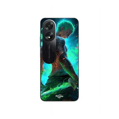 Coque Oppo A38 One Piece Zoro 3d Manga Anime Fanart