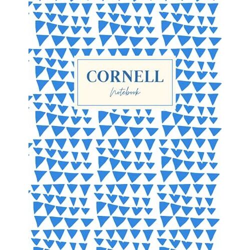 Cornell Notebook: Cornell Style Note Taking Pads For Students And Teachers, Graph Paper Quad Grid, Large Size Paper For High School, College And ... Simple, Minimalist Ruled Composition Notepad