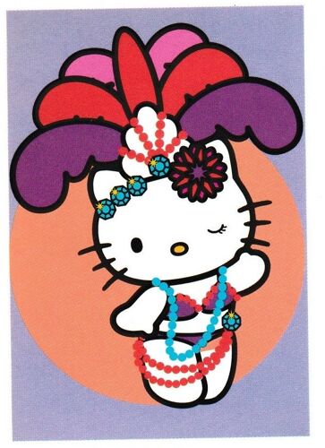 N° 172 - Stickers Image Panini Hello Kitty Fashion