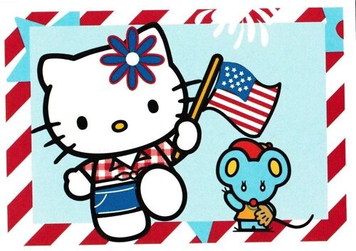 N° 95 - Stickers Image Panini Hello Kitty Fashion