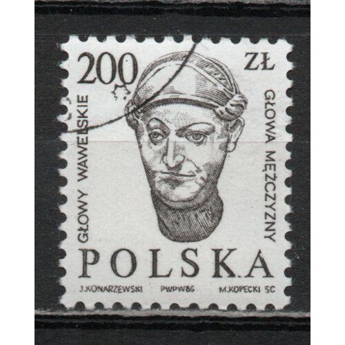 Timbre-Poste De Pologne