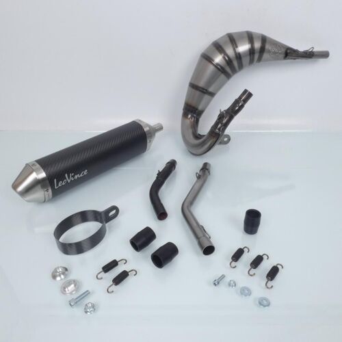 Ligne Pot D Échappement Leovince Pour Moto Fantic 50 Motard Après 2019 Neuf