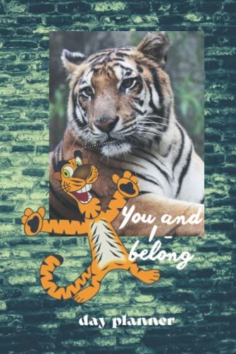 Planner Diary With Tiger