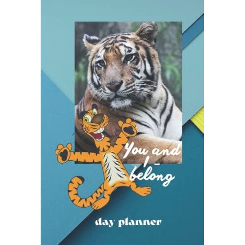 Planner Diary With Tiger