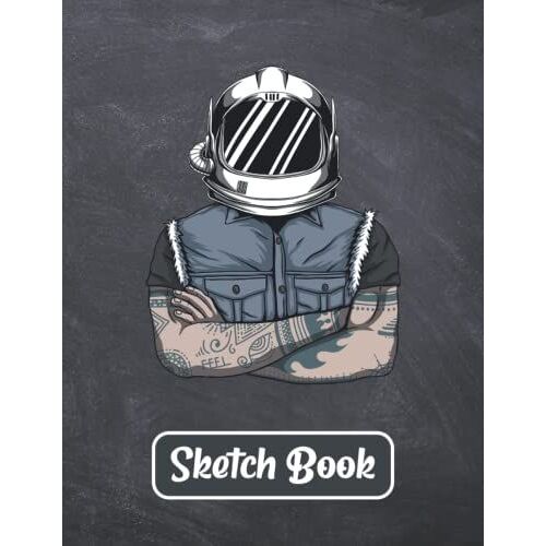 Man Gamer. Cybersport Concept. Sketch Book. Notebook For Drawing And Writing, Painting & Sketching.