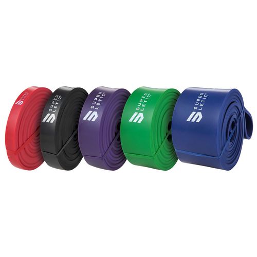 Capital Sports Uros Powerbands - Set De 5 Bandes De Fitness Pour Exercices D'étirement - 100 % Latex