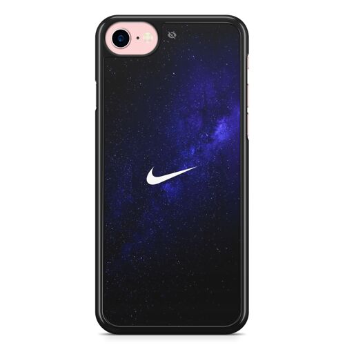 Coque Fifrelin rigide noire pour iPhone XR Nike Galaxie