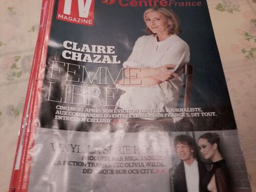 Tv Magazine Claire Chazal 