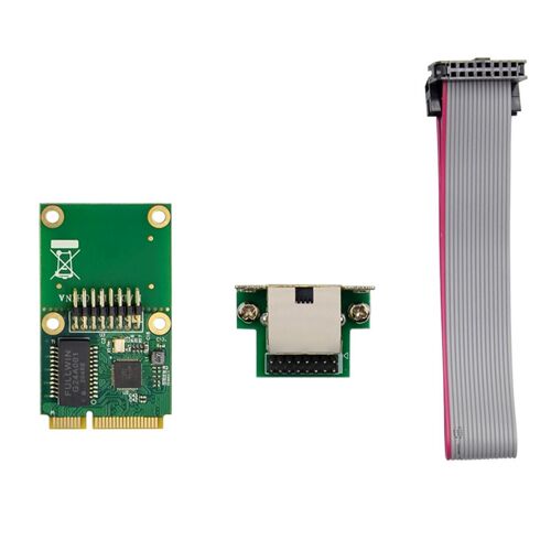 Carte Réseau Mini Pcie Gigabit Rtl8111f, Carte Lan Ethernet À Port Unique, Carte Réseau De Contrôle Industriel Realtek 8111f