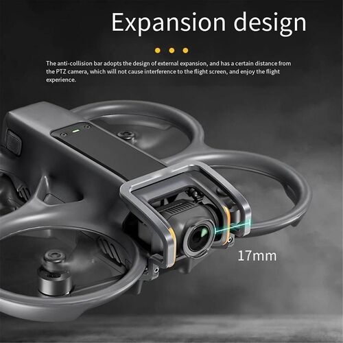 Pour Avata 2 Drone Caméra Cardan Caméra Objectif Protection Support Anti-Collision Pare-Chocs Drone Accessoires-Générique