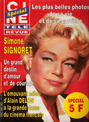 Spécial Ciné Télé Revue N° 40 / 1985 - Simone Signoret