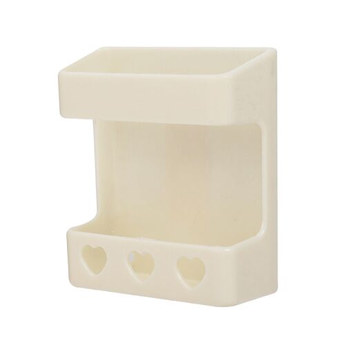 Boîte de rangement murale, étagère de rangement pour télécommande, support de téléphone portable, organisateur de bureau à domicile